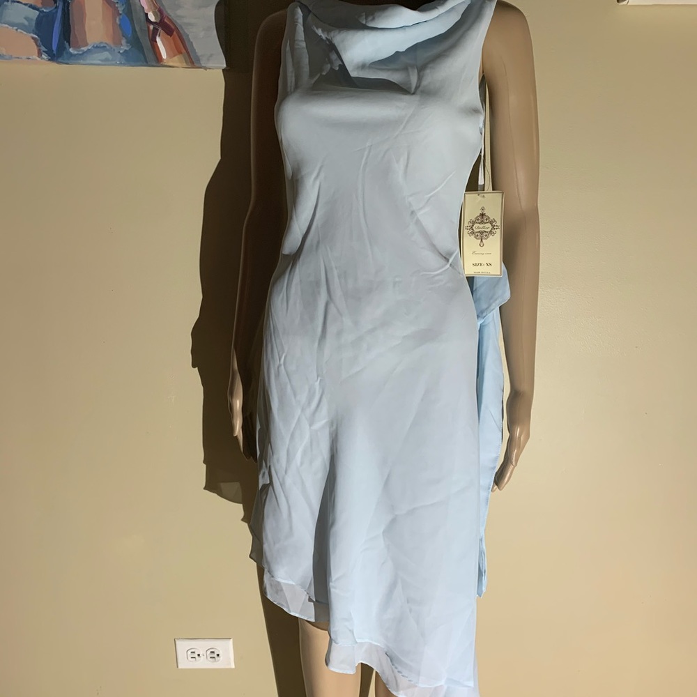 Dollar Size XS Dress Length 36/44” Poly With Scarf